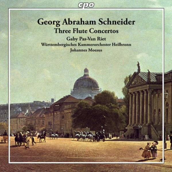 Georg Abraham Schneider, Three Flute Concertos